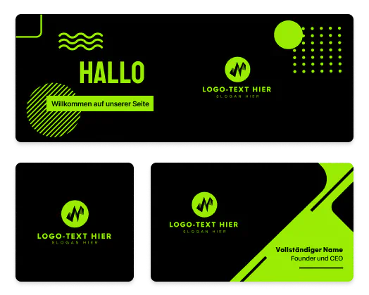 Logo- und Visitenkarten-Tools