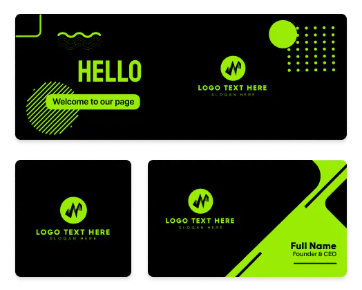 logo and business card tools
