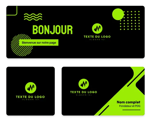 outils de création de logos et de cartes professionnelles