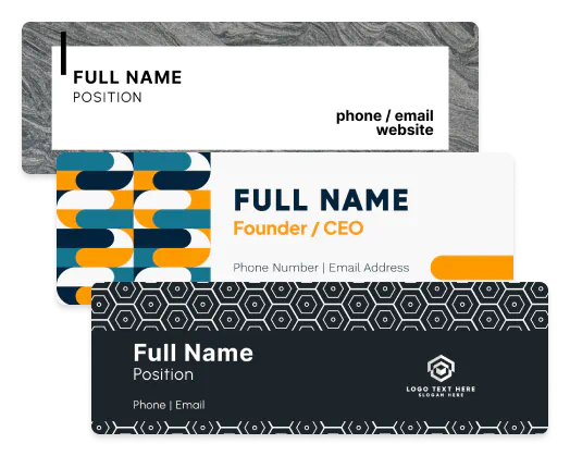 Email Signature examples