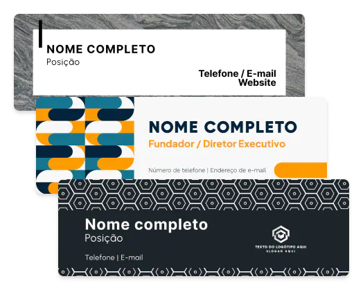 Exemplos de Assinatura de E-mail