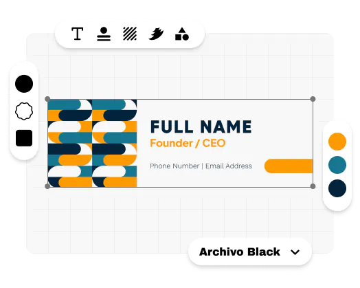 Customise your Email Signature