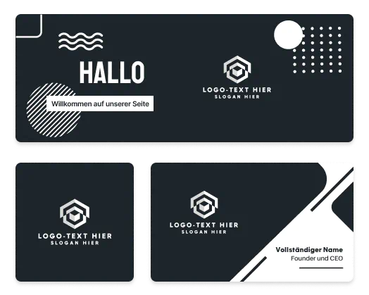 Logo- und Visitenkarten-Tools