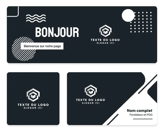 outils de création de logos et de cartes professionnelles