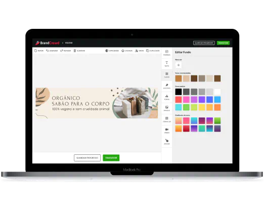 Editor de faixas do Etsy