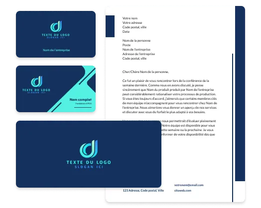 outils de création de logos et de cartes professionnelles