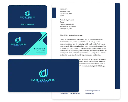 outils de création de logos et de cartes de visite