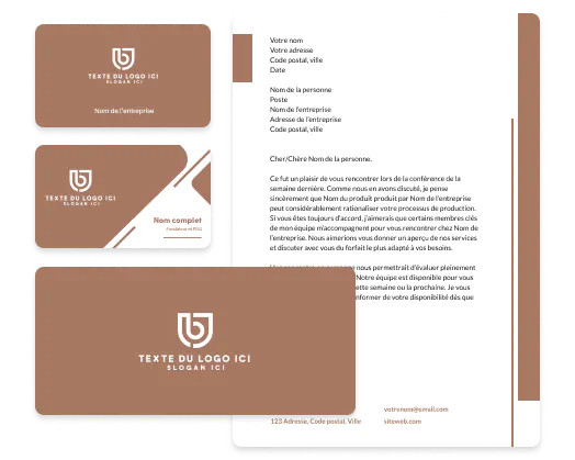 outils de création de logos et de cartes de visite