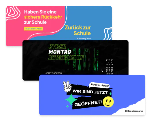 Beispiele für Facebook-Cover