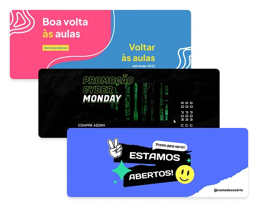 Exemplos de Capas do Facebook