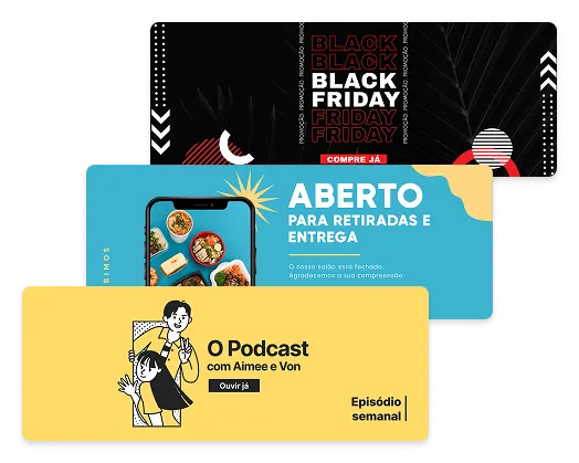 Capas do Facebook personalizadas