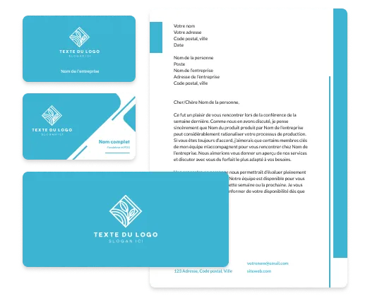 outils de création de logos et de cartes professionnelles