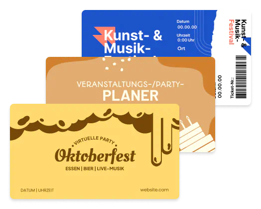 Personalisierte Facebook-Event-Cover
