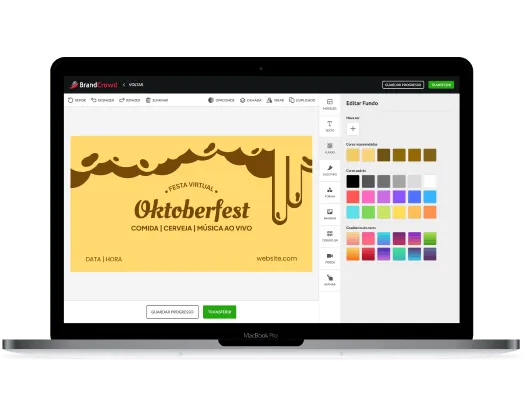 Editor de capas de eventos do Facebook