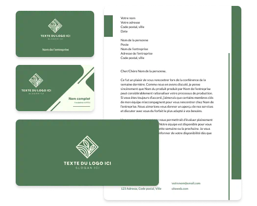 outils de création de logos et de cartes de visite