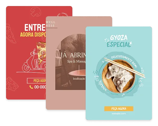 Exemplos de folheto