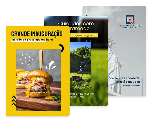 Folhetos personalizados