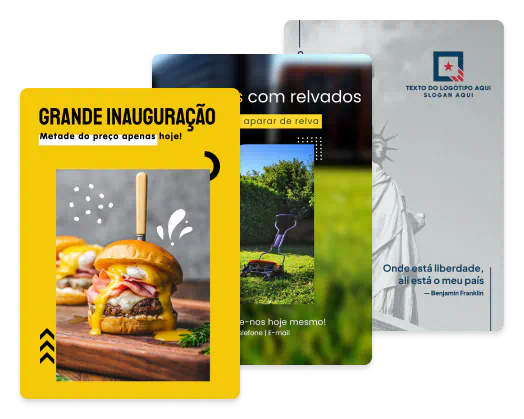 Folhetos personalizados