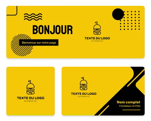 outils de création de logos et de cartes professionnelles