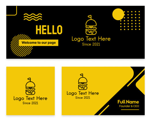 logo and business card tools