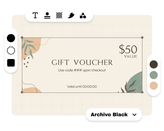 Customise your Gift Certificate