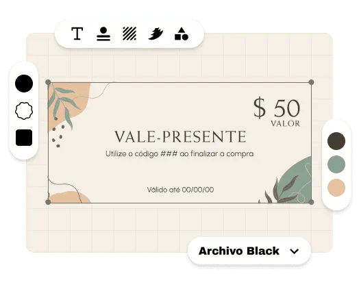 Personalize seu certificado de oferta