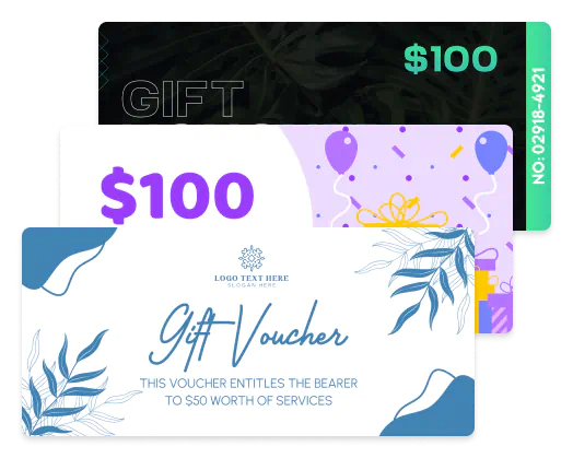 Personalised Gift Certificates