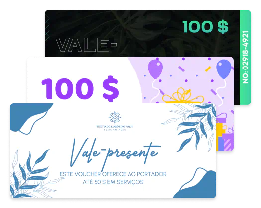 Certificados de oferta personalizados