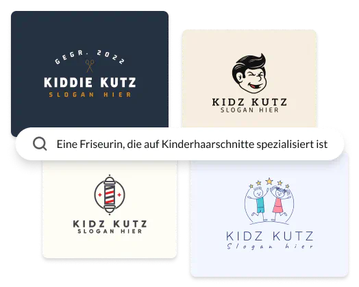 Abbildung: Schritt 1 der KI-Logo-Erstellung