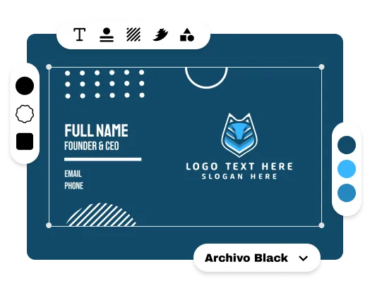 Customise your card