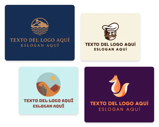 Ejemplos de diseños del creador de logos