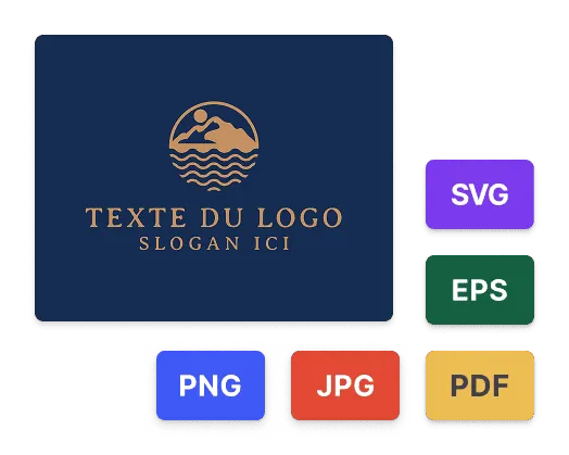  Types de fichiers pour le téléchargement de logo