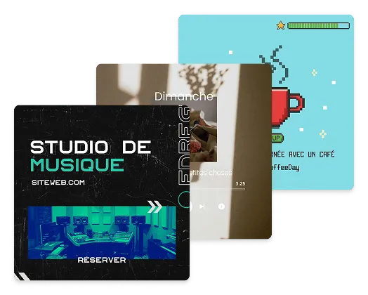Publications Instagram personnalisées