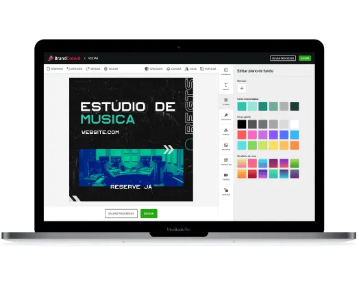 Editor de posts do Instagram