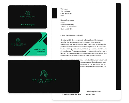 outils de création de logos et de cartes de visite