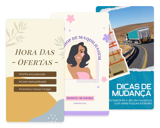 Reels personalizados do Instagram
