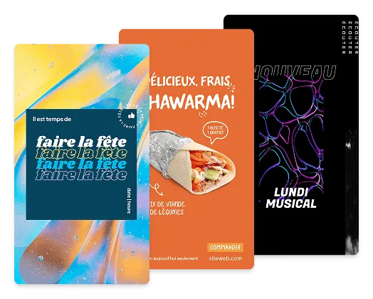 Stories Instagram personnalisées