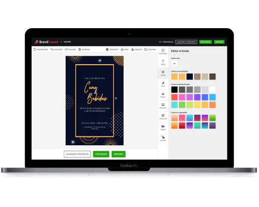 Editor de invitaciones
