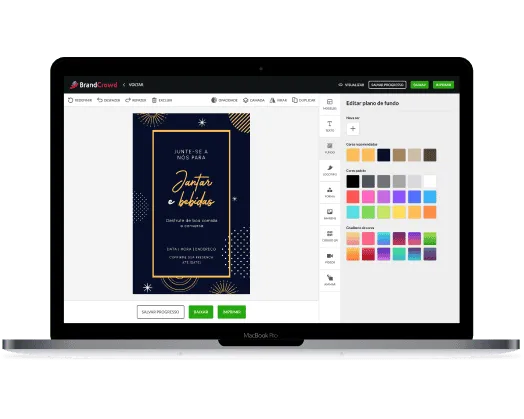 Editor de convites