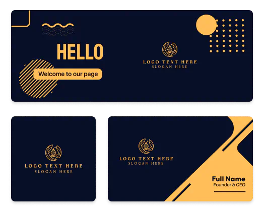 logo and business card tools