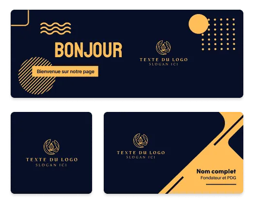outils de création de logos et de cartes professionnelles