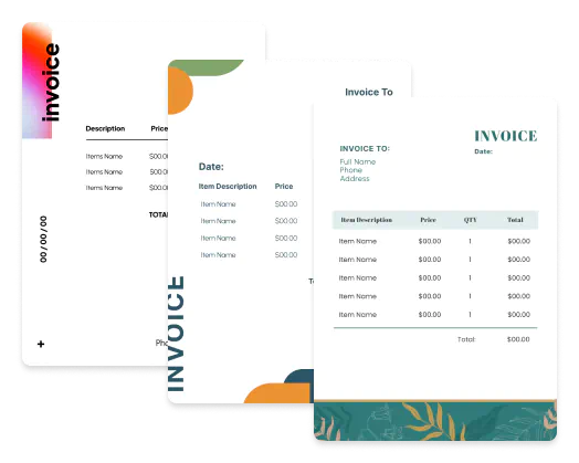 Invoice examples