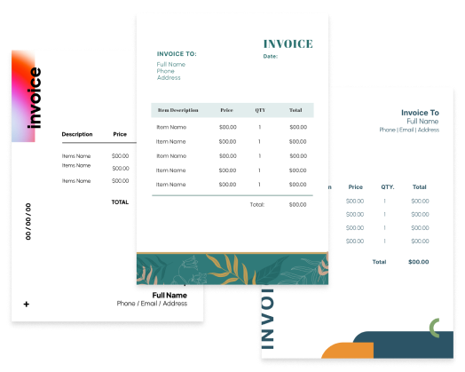 Invoice examples