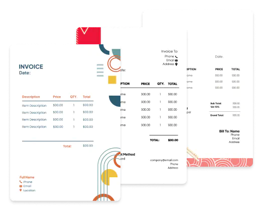 Personalised Invoices