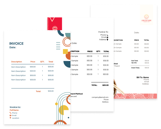 Personalised Invoices