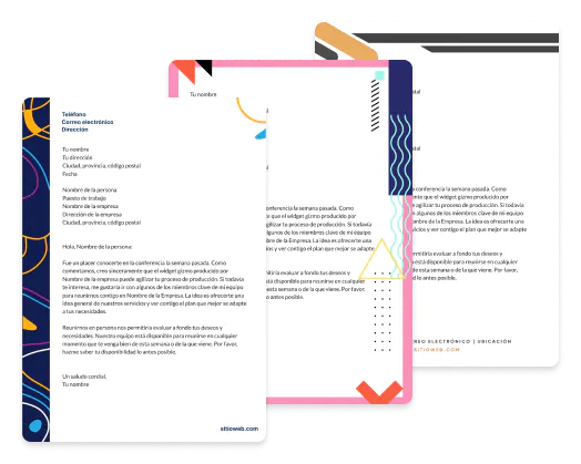 Membretes personalizados