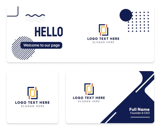 logo and business card tools