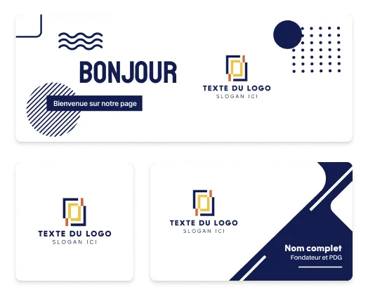 outils de création de logos et de cartes professionnelles