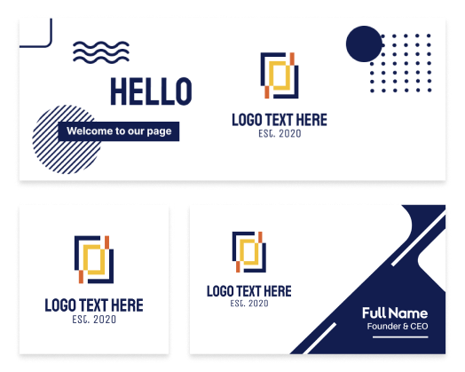 logo and business card tools