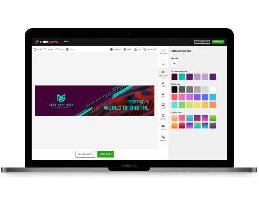 LinkedIn Banner editor
